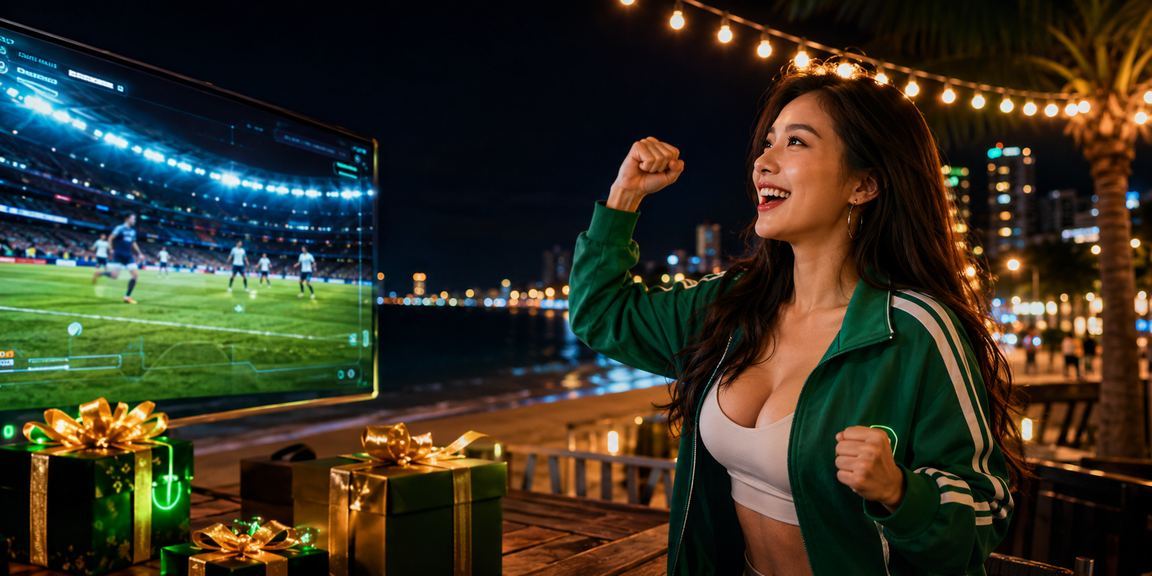 Người chơi theo dõi kết quả cá cược thể thao trên bãi biển Nha Trang