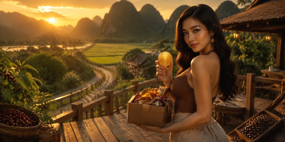 Người dùng thưởng thức cà phê và truy cập nền tảng casino tại Ninh Bình